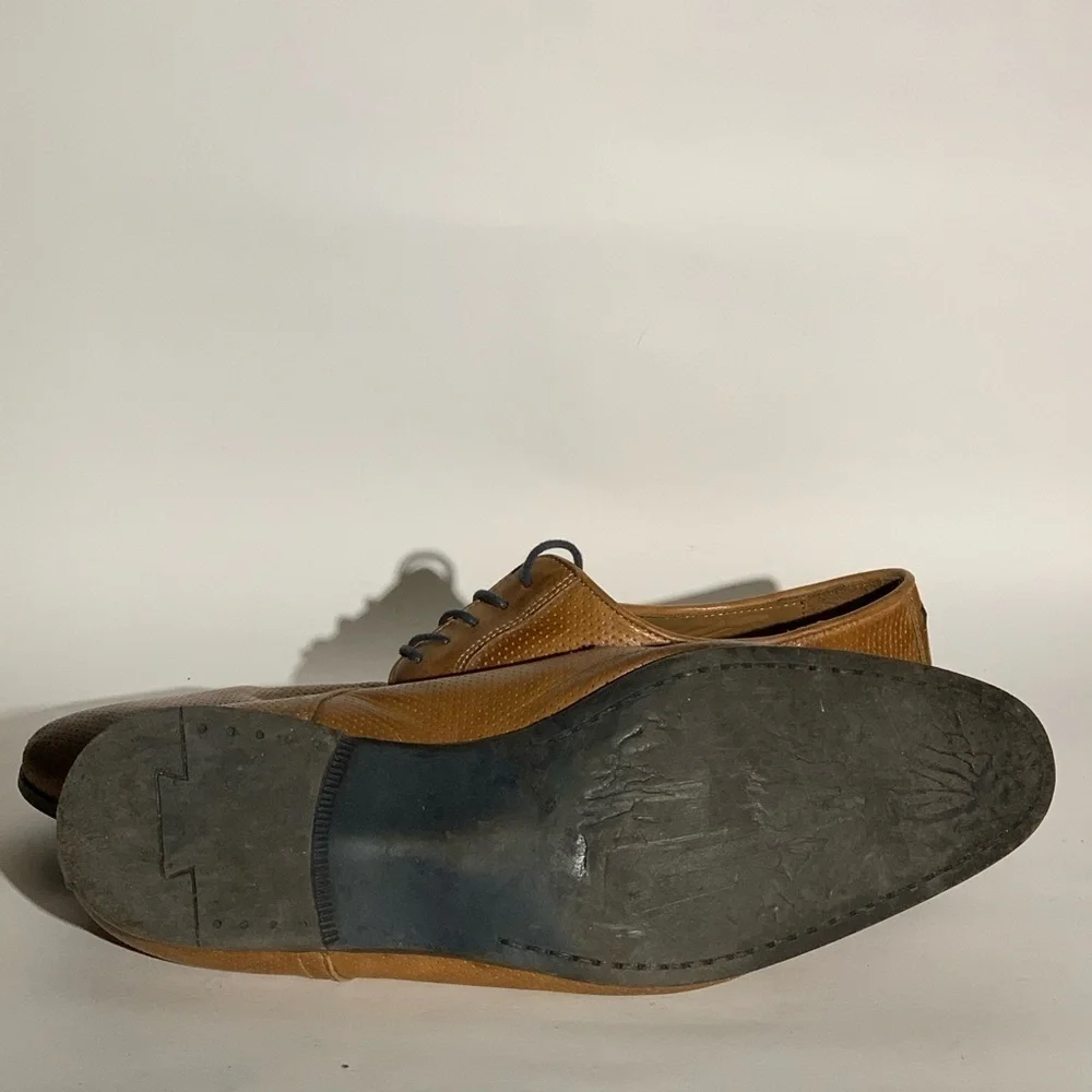 Aldo brown leather shoes size 10.5 mens